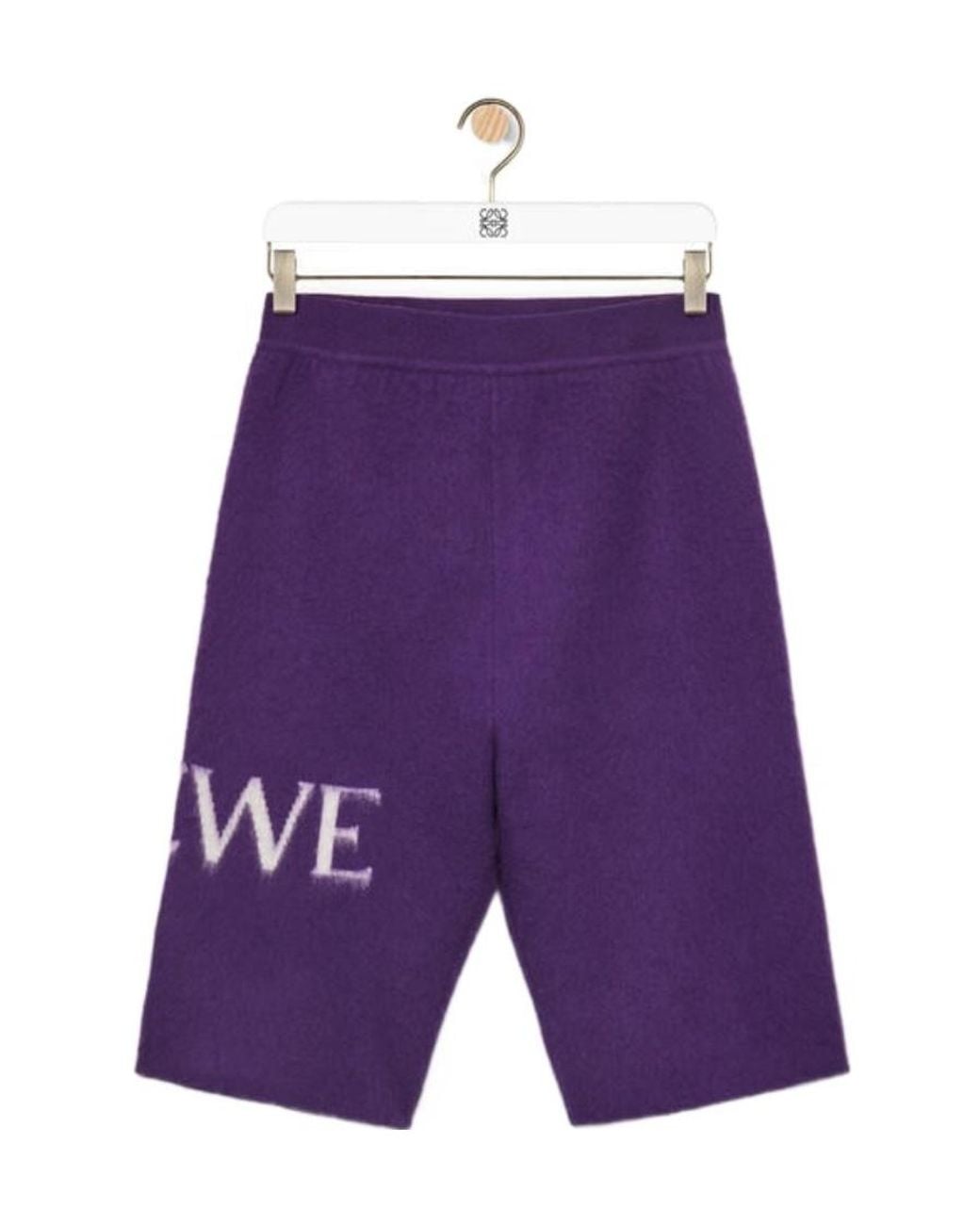 Loewe Purple Cycling Shorts