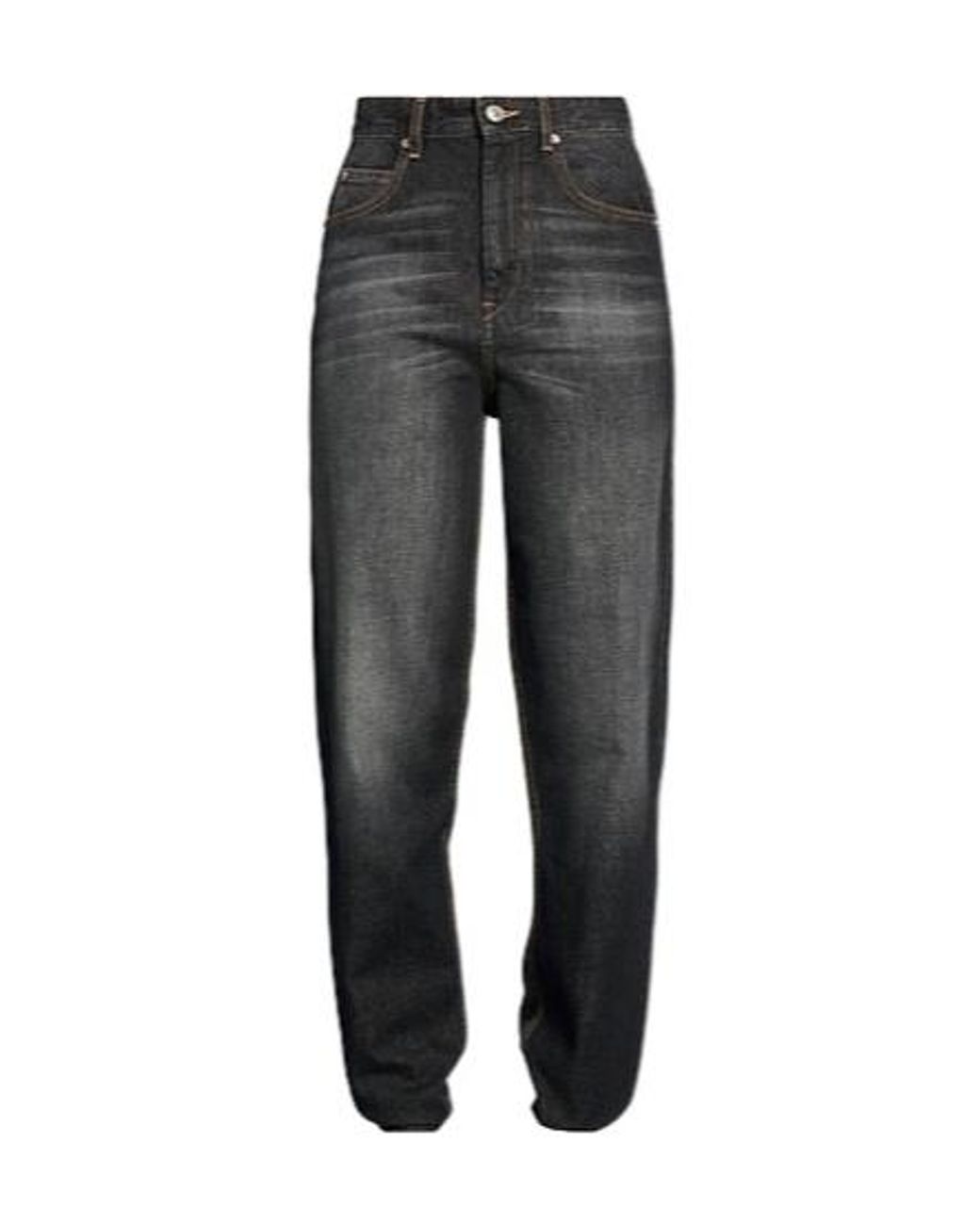 Isabel Marant Gray Denim Trousers