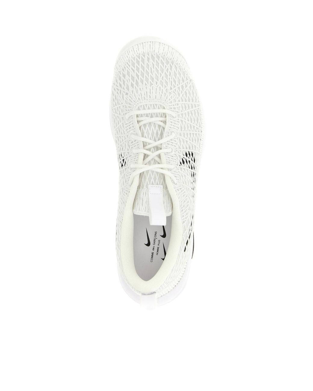 COMME DES GARCONS HOMME PLUS X NIKE White X Nike Rejuven8 Sp Logo Sneakers for men