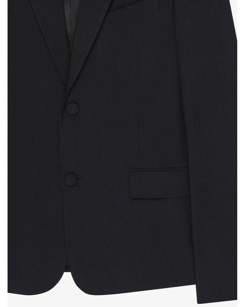 Givenchy Black ジバンシィ 4G パターン シングルブレスト ブレザー for men