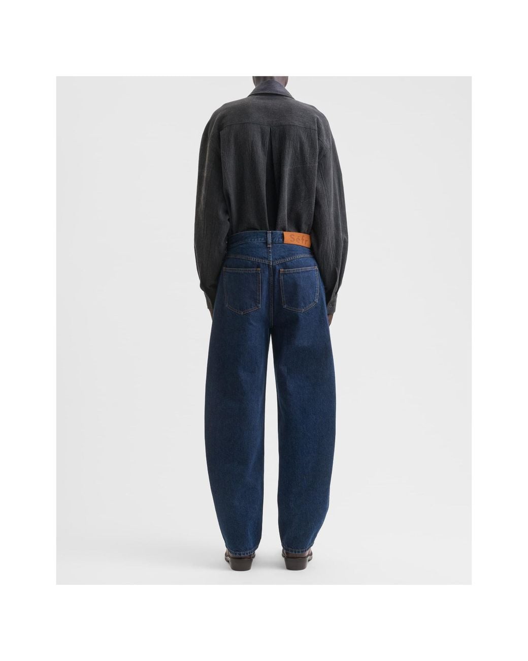 Séfr Blue Séfr Nasedo Relaxed Jeans for men
