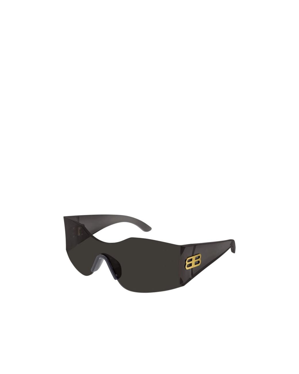 Balenciaga Black Eyewear Geometric Frame Sunglasses for men