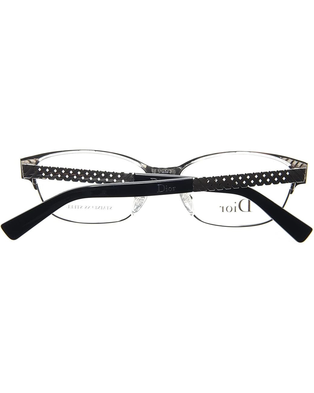 Dior White Logo Flat Mirror