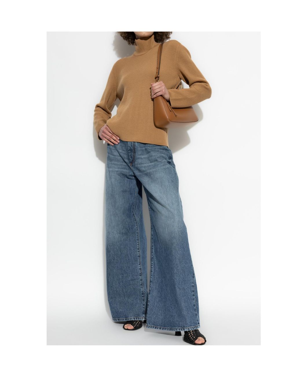 Etro Natural Turtleneck Knitted Jumper