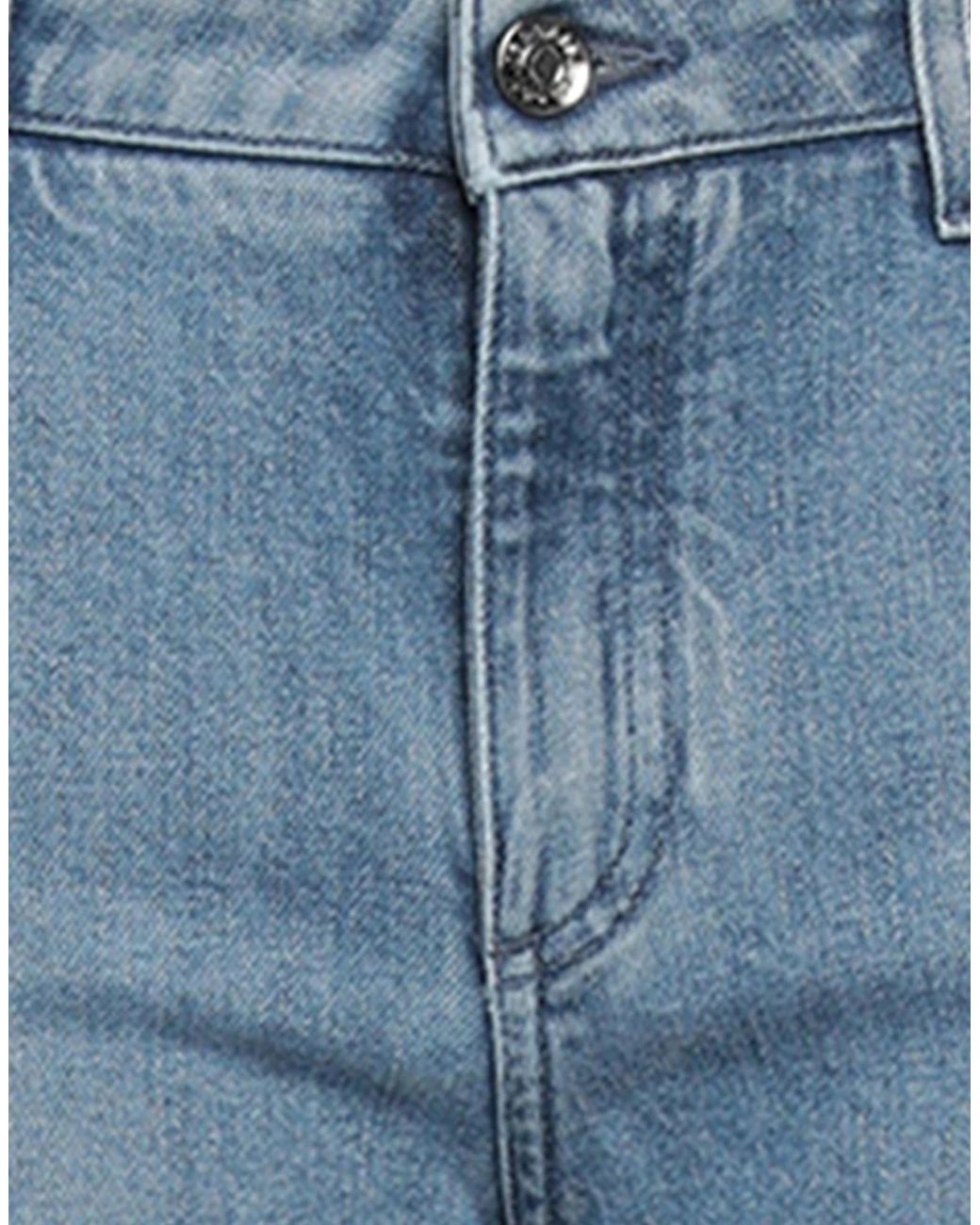 Dolce & Gabbana Blue Light Color Stretch Denim Bootcut Pants