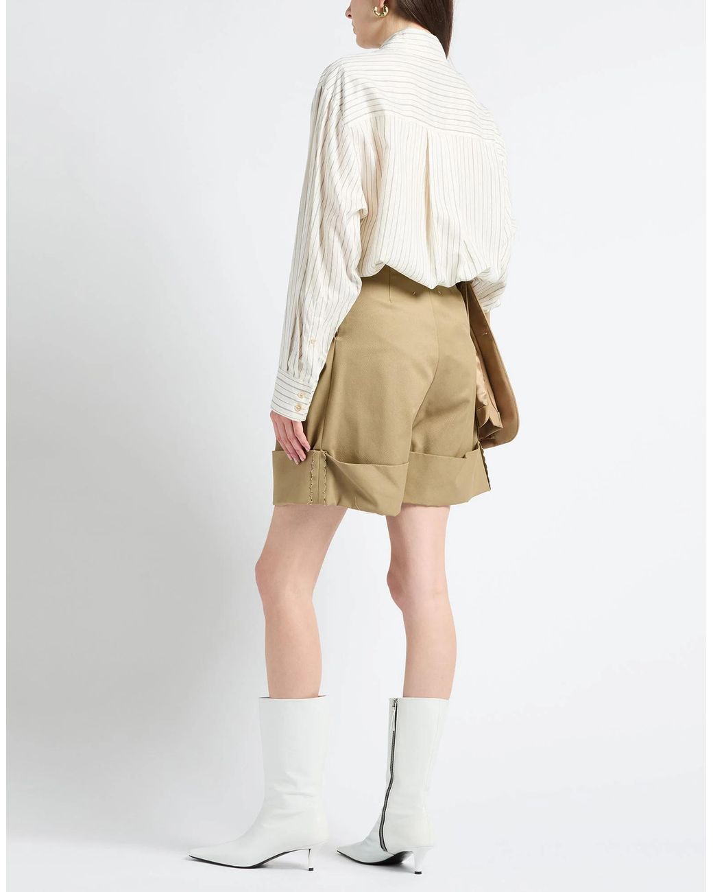Maison Margiela Natural Bermuda Shorts