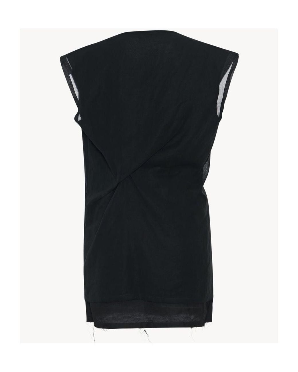 The Row Black Inawa Top