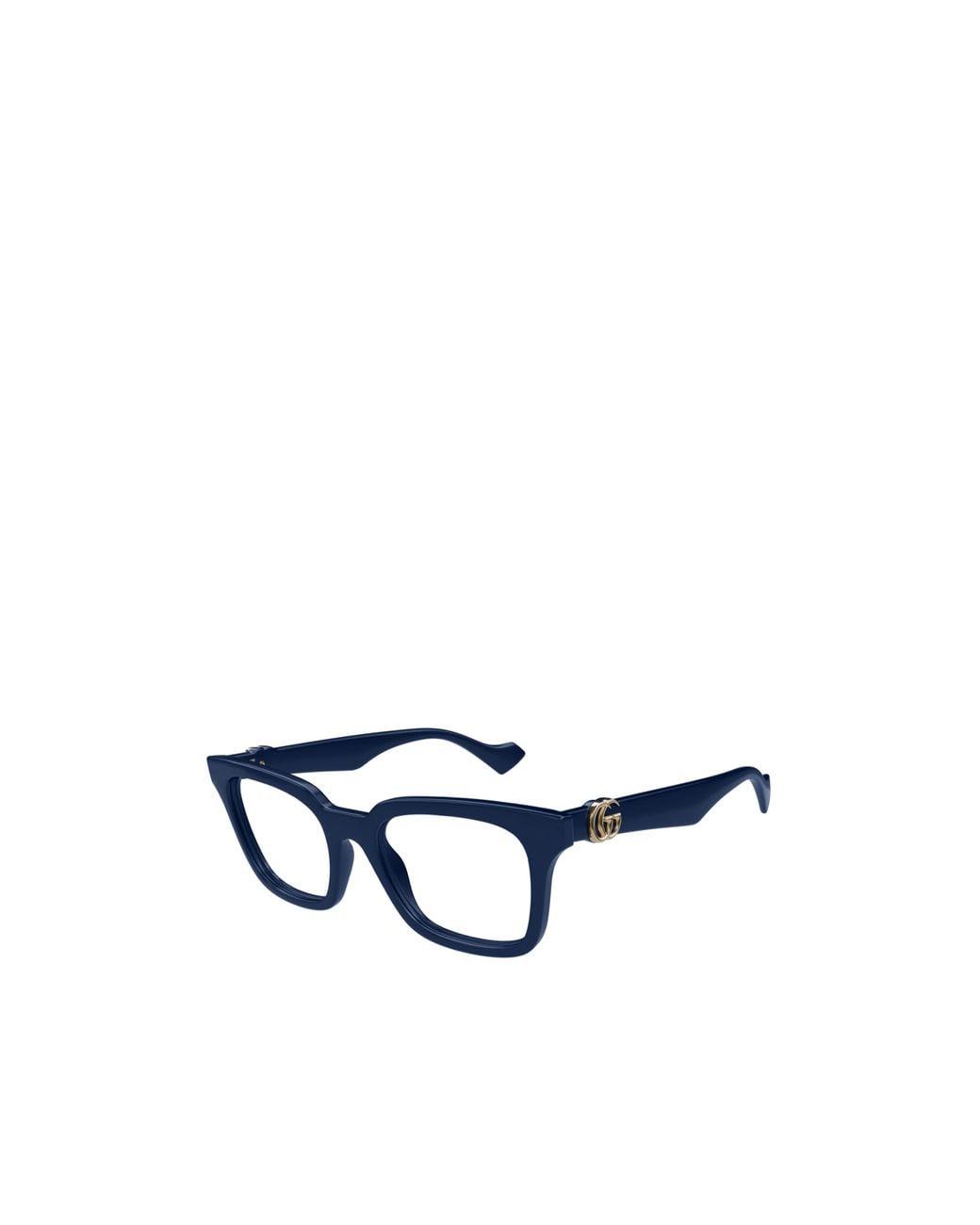 Gucci Blue Eyewear Square-Frame Glasses