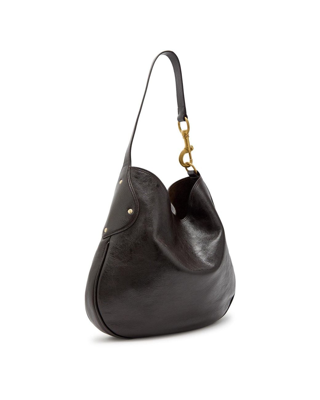 Mulberry Black Glossy Casual Shoulder Bag