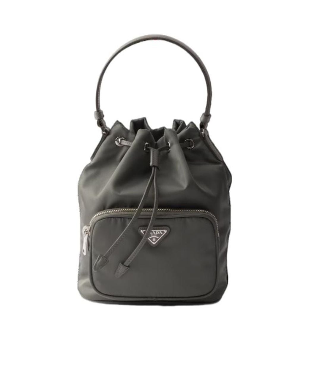 Prada Black Duet Re-Nylon Bucket Bag