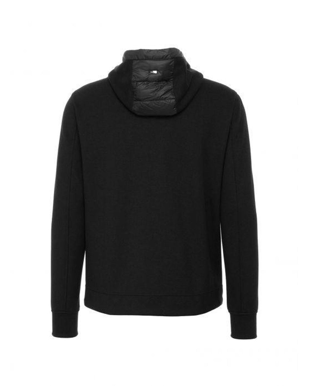 Herno Black Panelled Down Jacket for men
