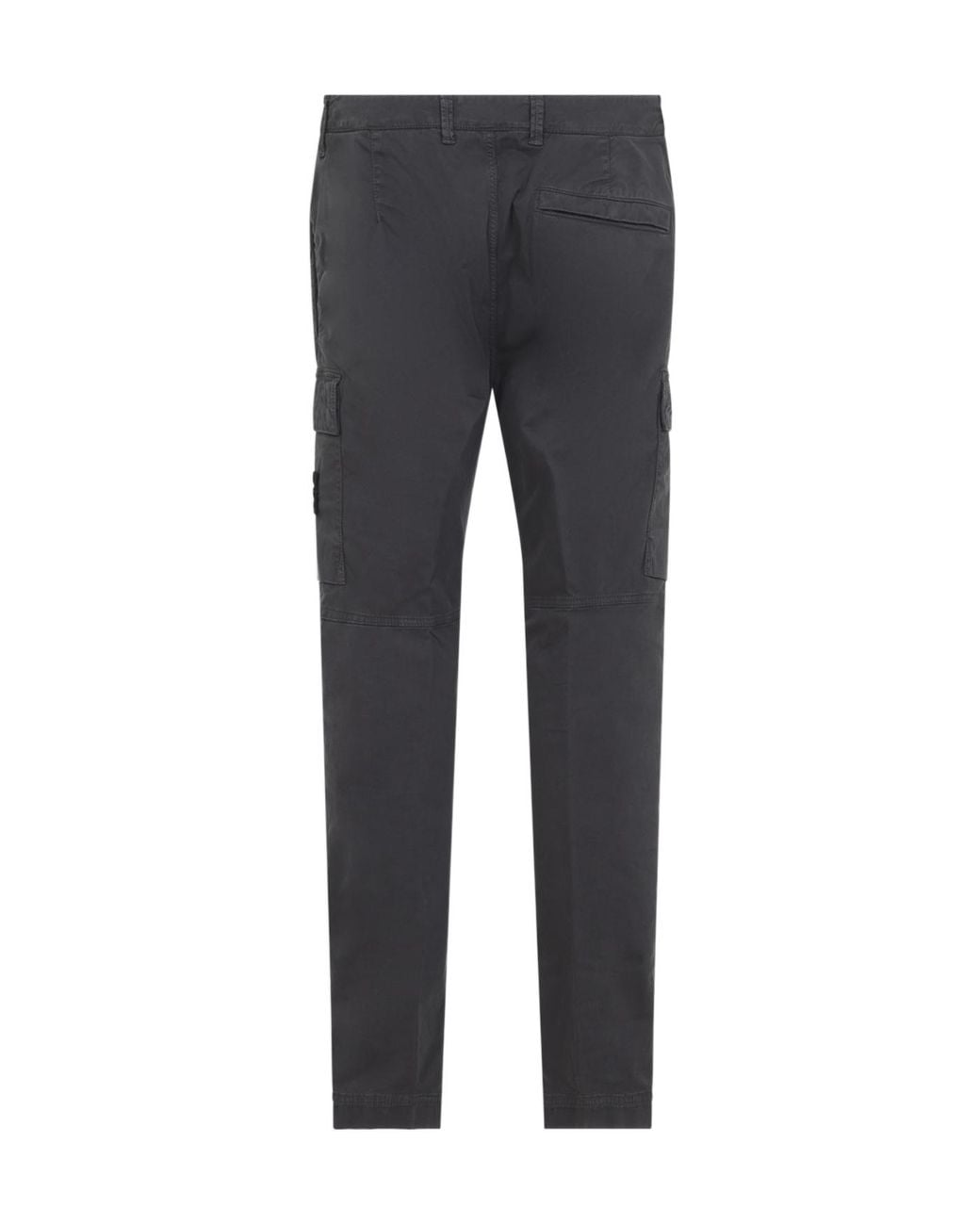 Stone Island Gray Regular-Fit Cargo Pants for men