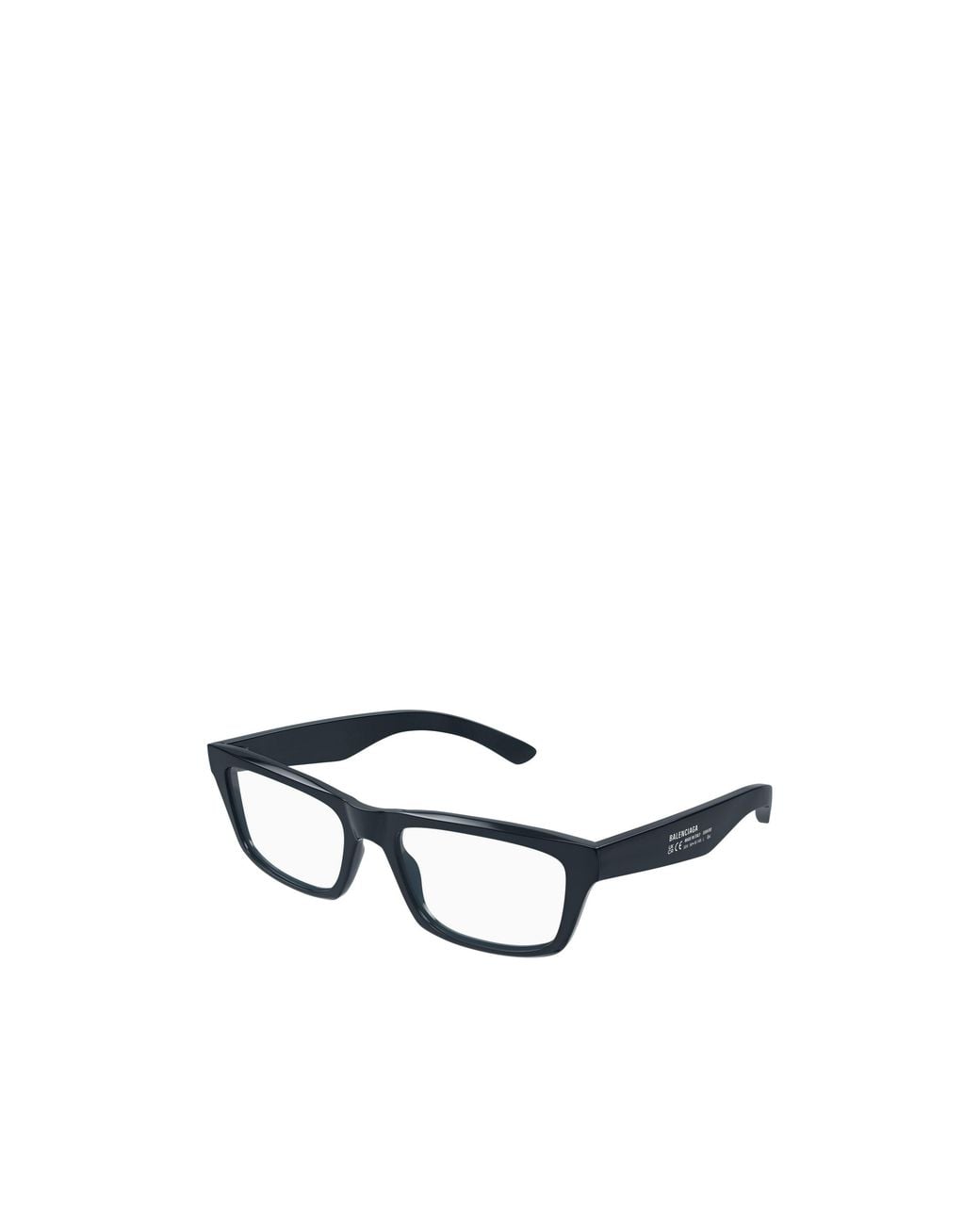 Balenciaga White Eyewear Rectangular Frame Glasses for men