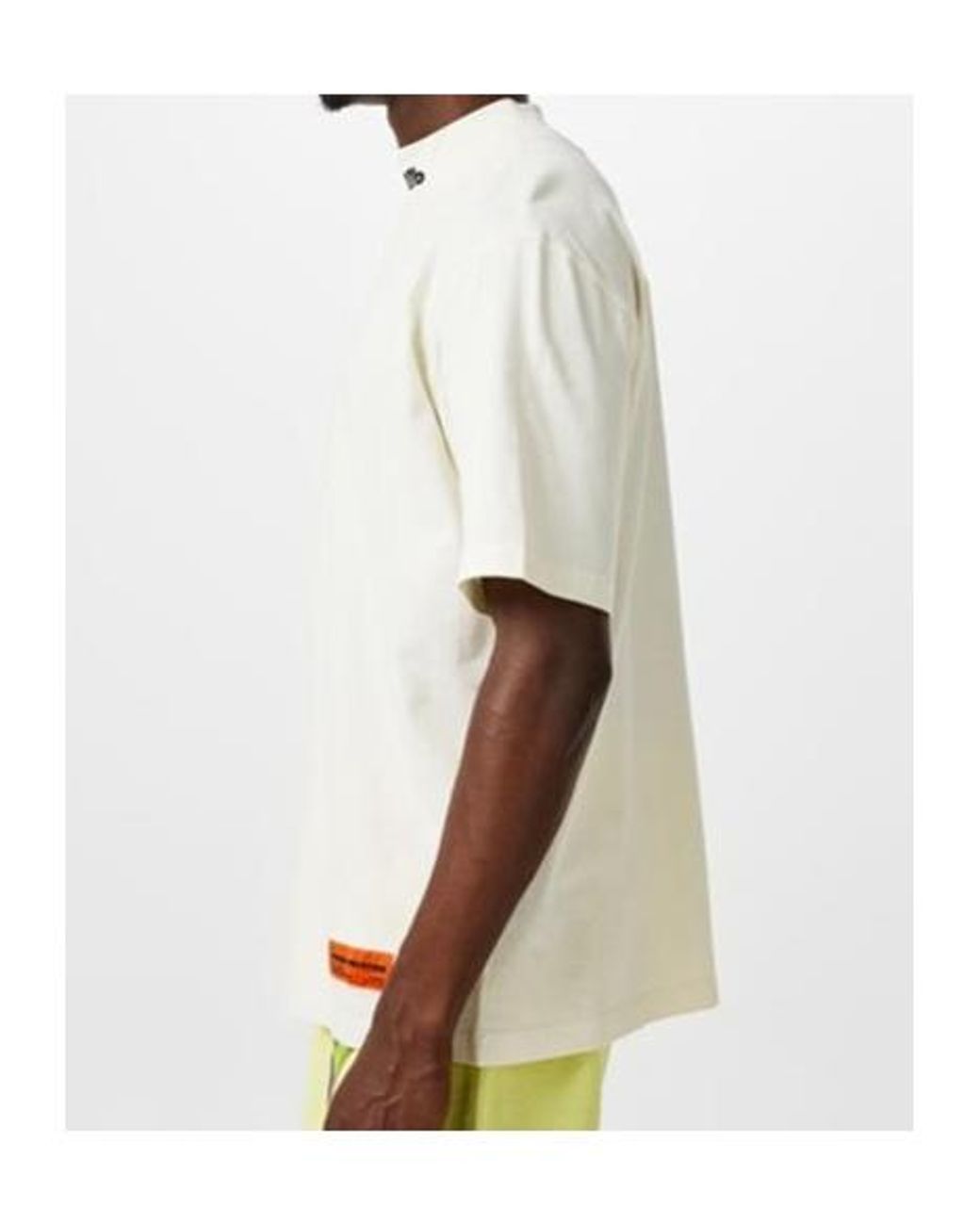 Heron Preston White Short Sleeve T-Shirt for men