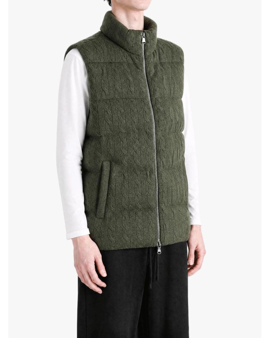 Polo Ralph Lauren Green Sleeveless Vest for men