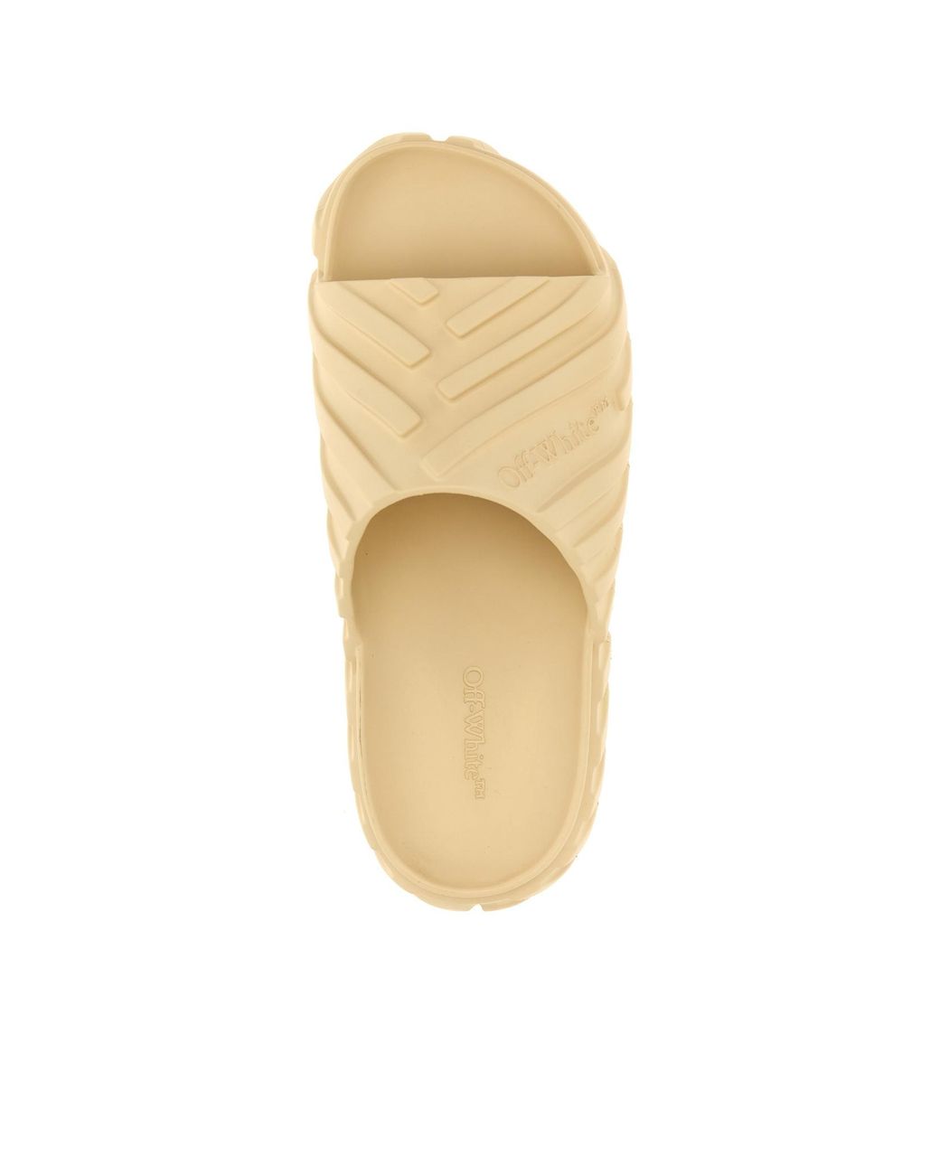 Off-White c/o Virgil Abloh Natural Off- 'Exploration' Slider for men