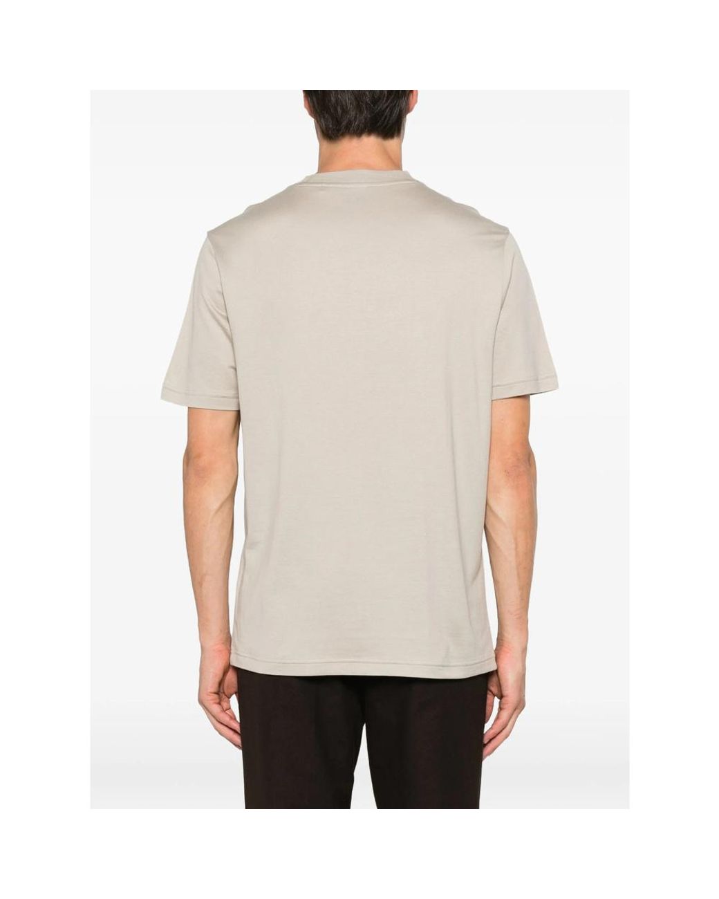 Boss White X Porsche Graphic-Print T-Shirt for men