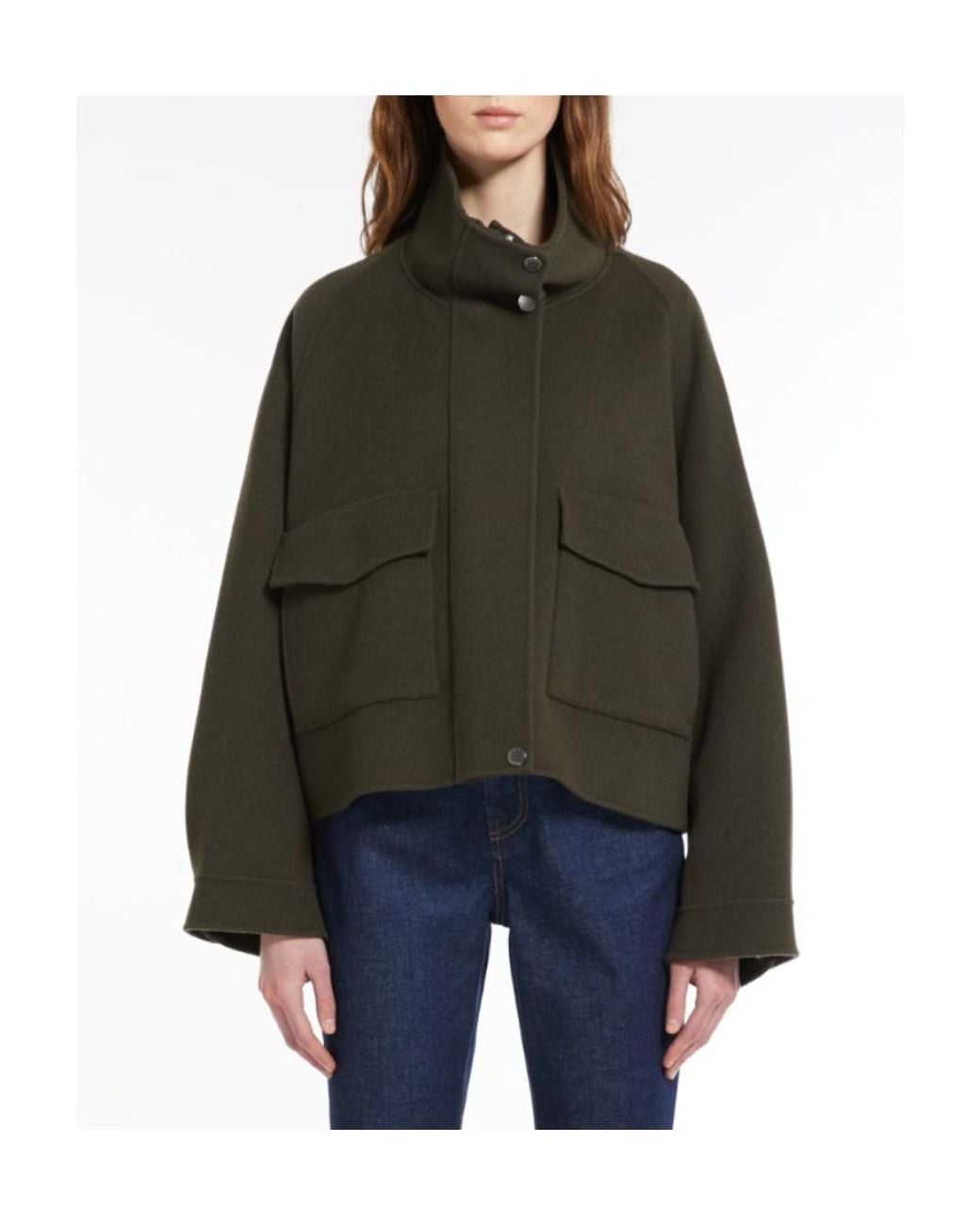 Weekend by Maxmara Black Yais Wool Jacket