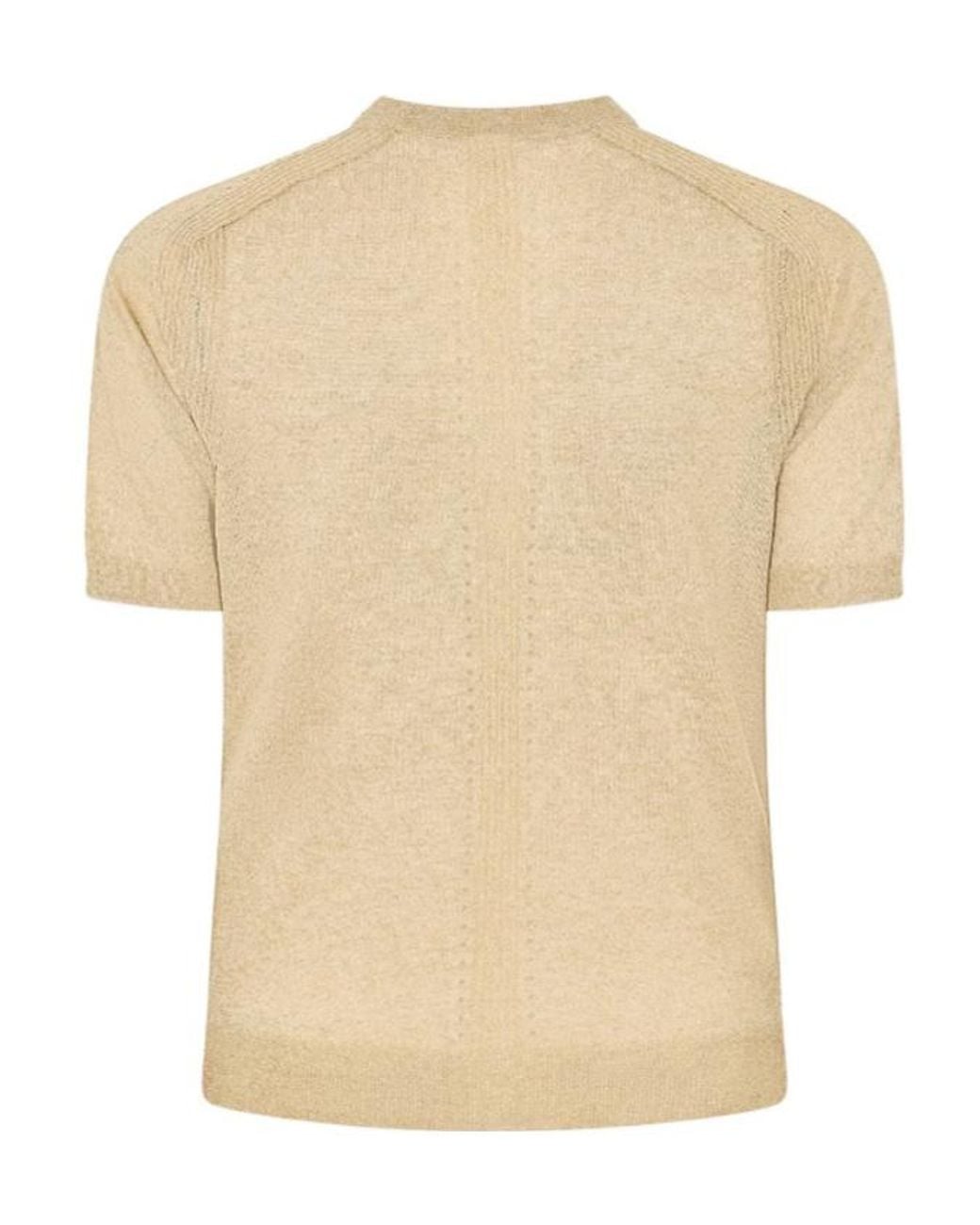 Joseph White Crew Neck Short-Sleeved T-Shirt
