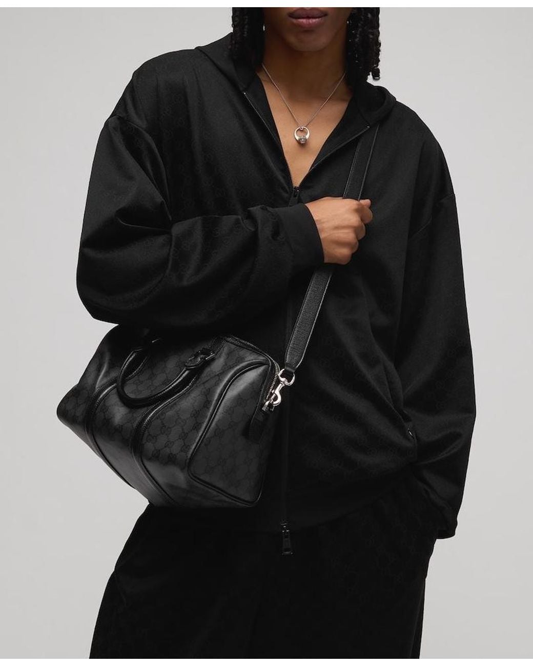 Gucci Black Small Duffle Bag for men