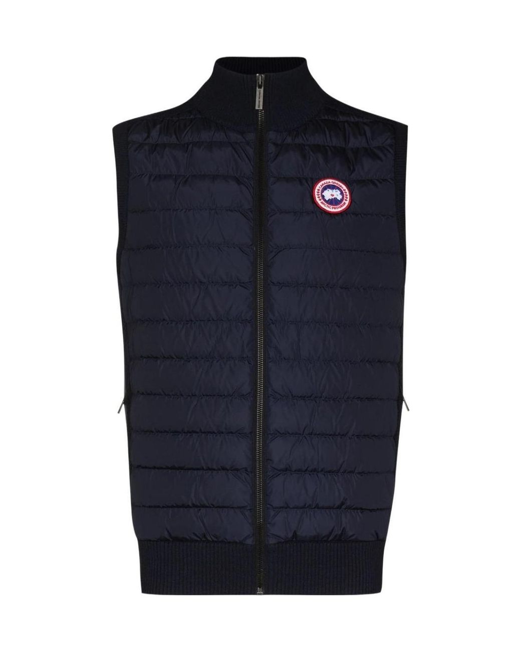 Canada Goose Blue Hybridge Zipped Padded Gilet for men