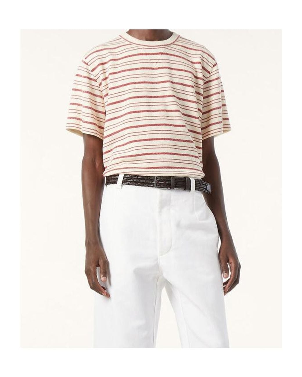 Loro Piana White Caravella T-Shirt for men