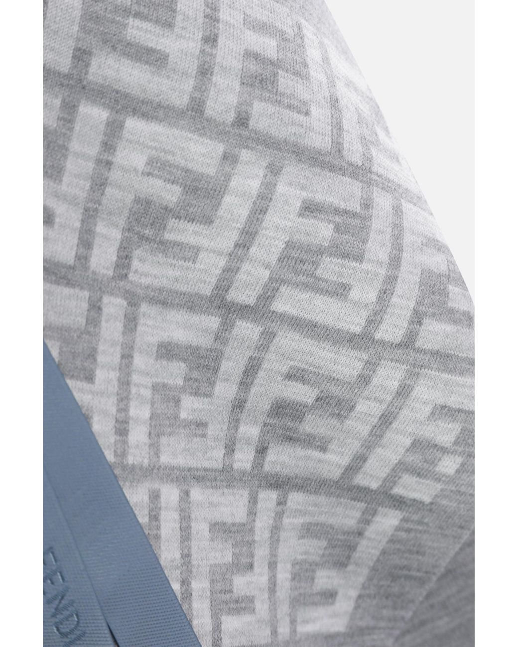 Fendi Gray Asymmetrical Hem Midi Skirt