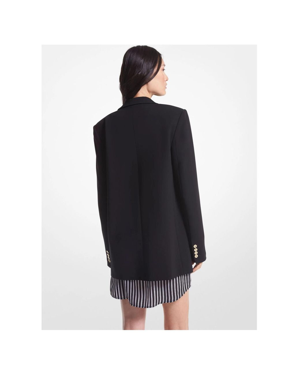 Michael Kors Black Single-Breasted Blazer