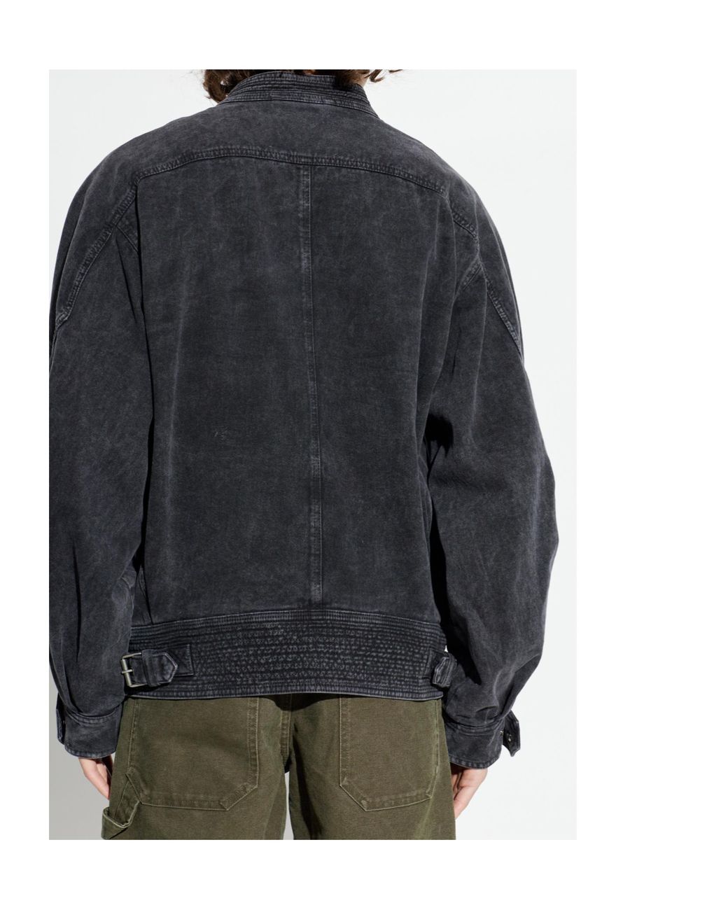 Isabel Marant Blue Isaiah Oversized Denim Jacket for men