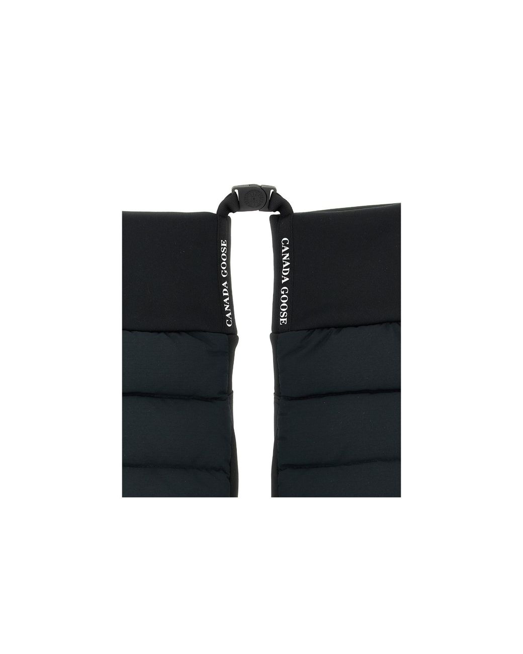 Canada Goose Black Lightweight Puffer Gloves for men