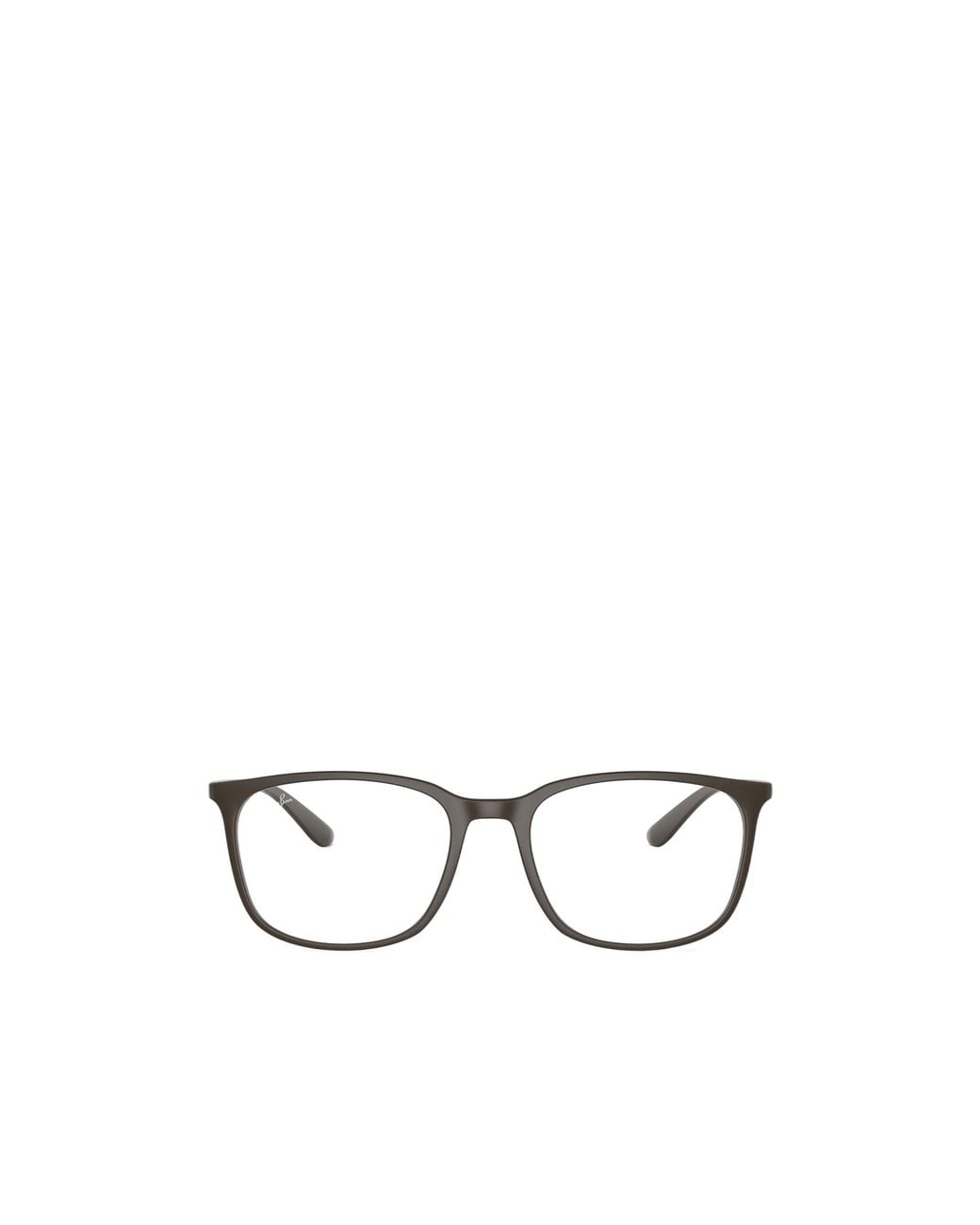 Ray-Ban Metallic Square-Frame Glasses for men