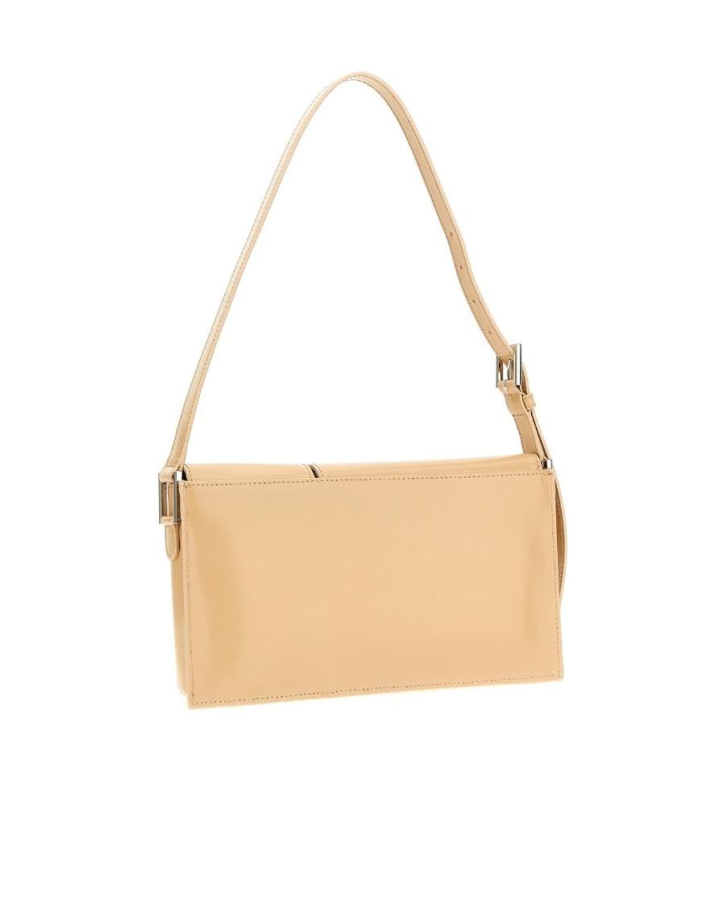 By Far White Billy Shoulder Bag