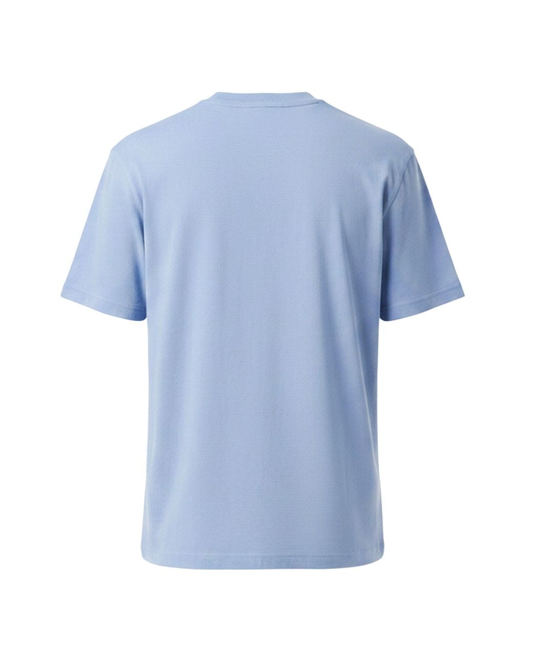 Lacoste Blue Cotton Shortsleeve Tshirt for men