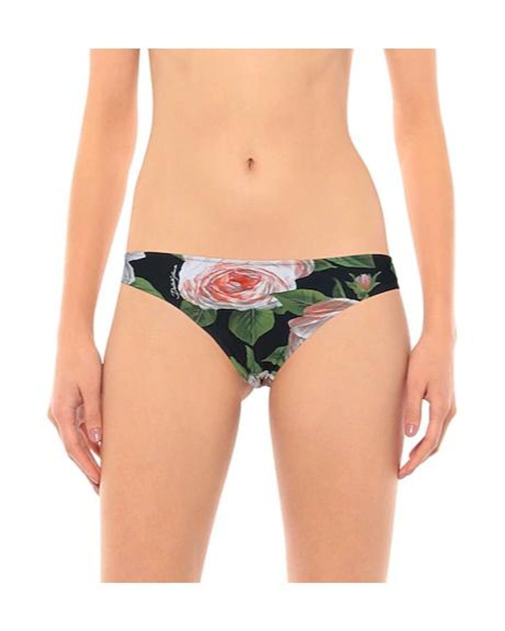 Dolce & Gabbana Green Colorpatterned Bikini