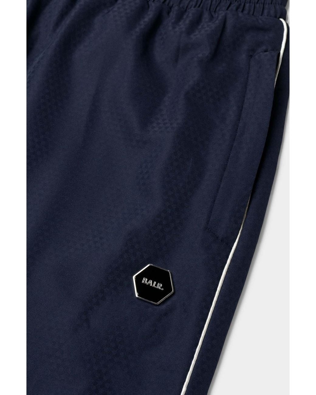 BALR Blue Elastic Waist Sweatpants for men