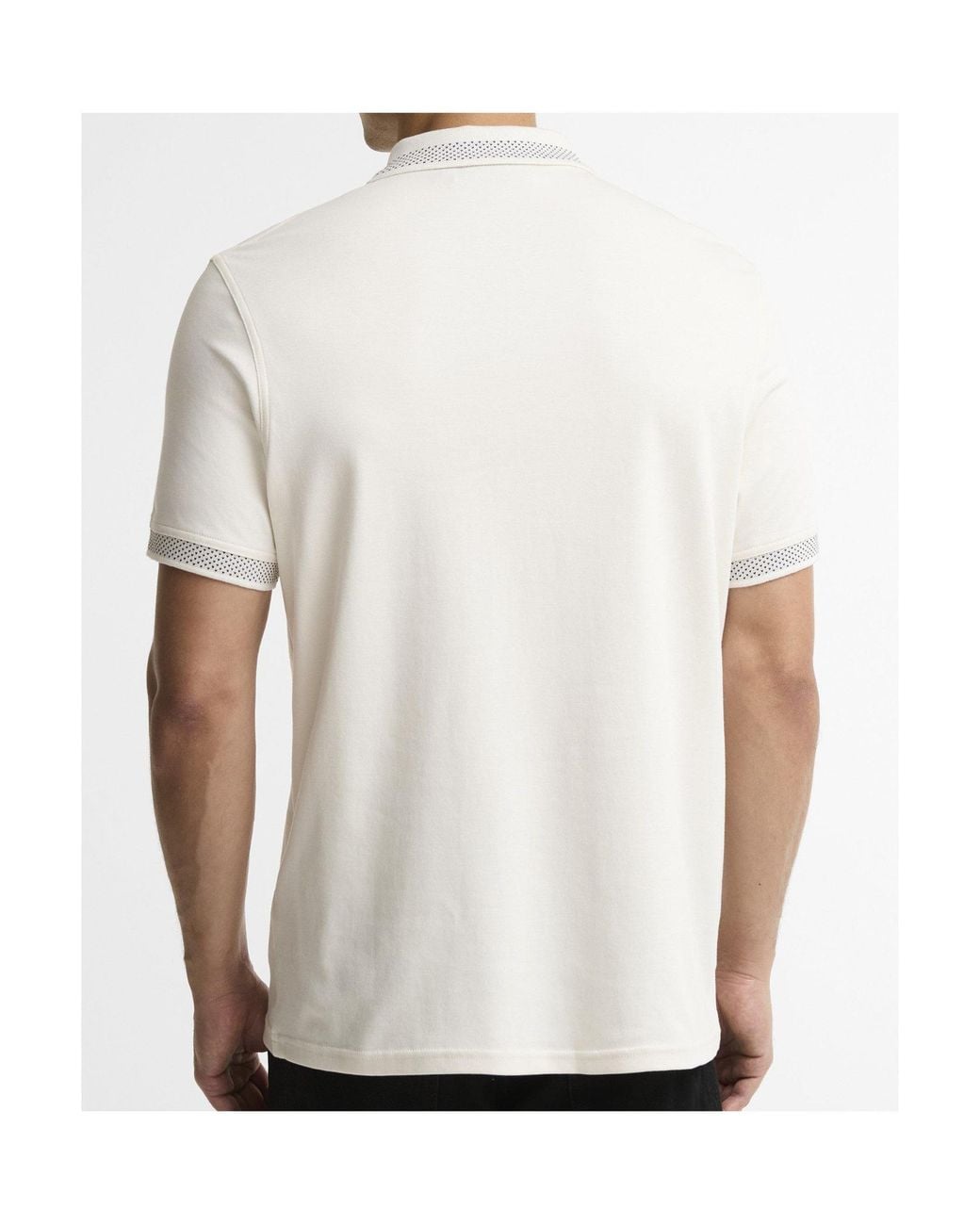Barbour White Short-Sleeved Polo Shirt for men