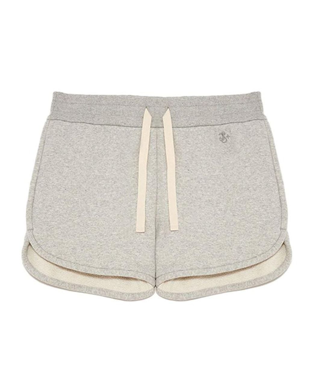 Jil Sander Gray Emblem Shorts