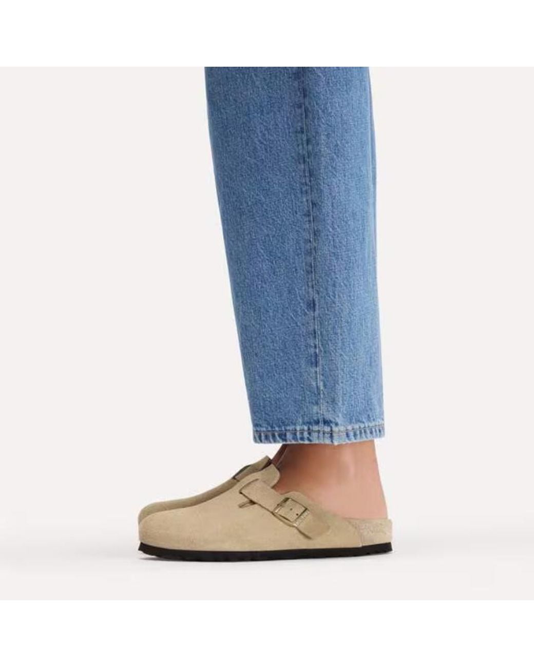 Birkenstock White Boston Nova 2.0 Mules for men