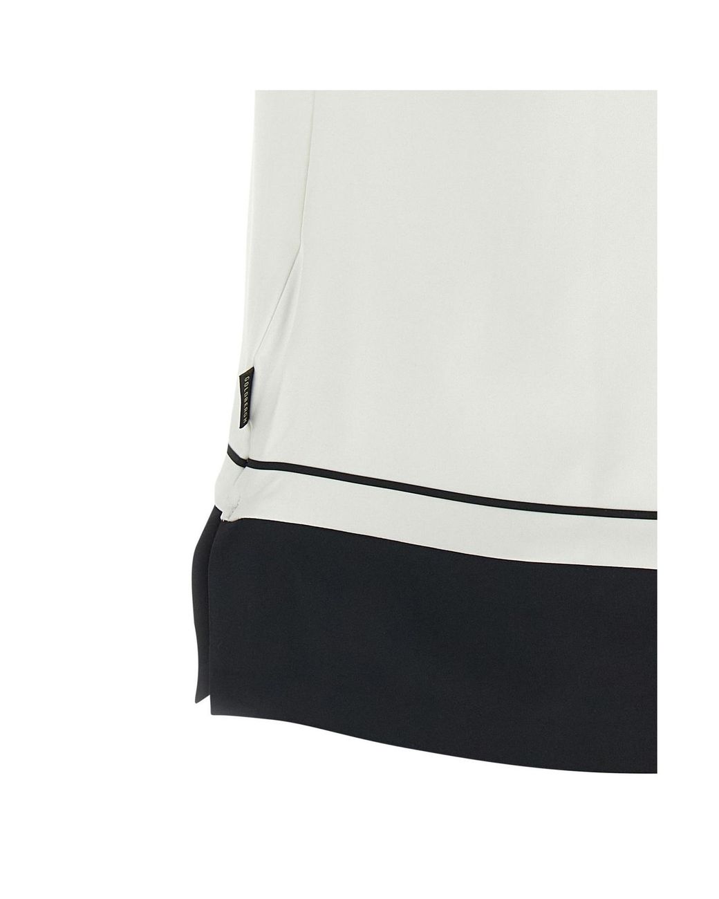 Goldbergh White Piccola Short-Sleeve Performance Top