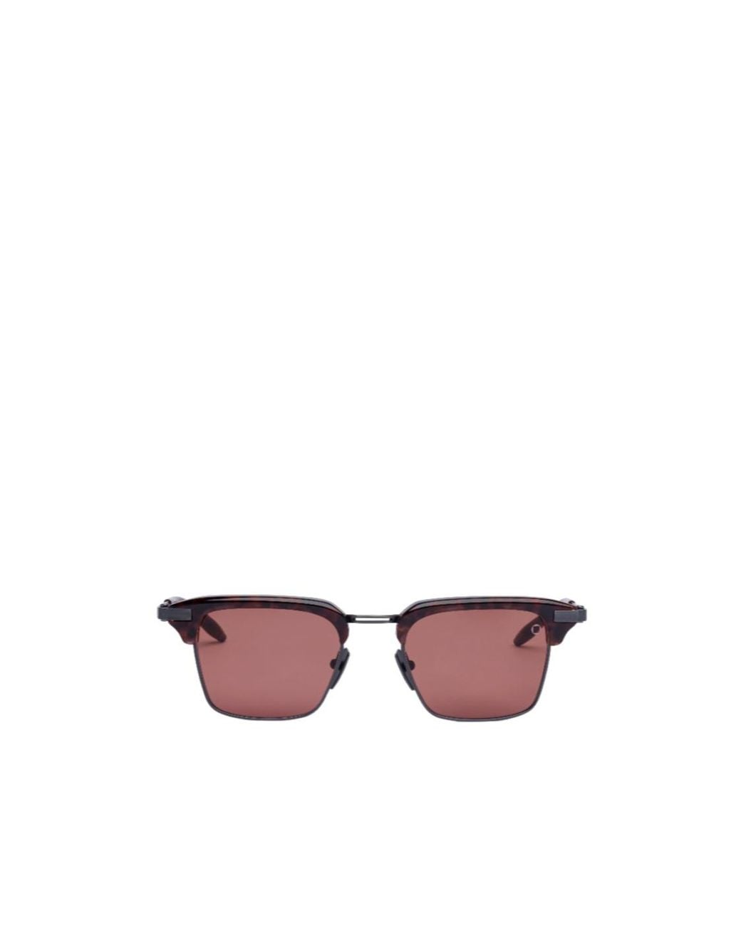 Akoni Purple Euclid Square-Frame Sunglasses for men