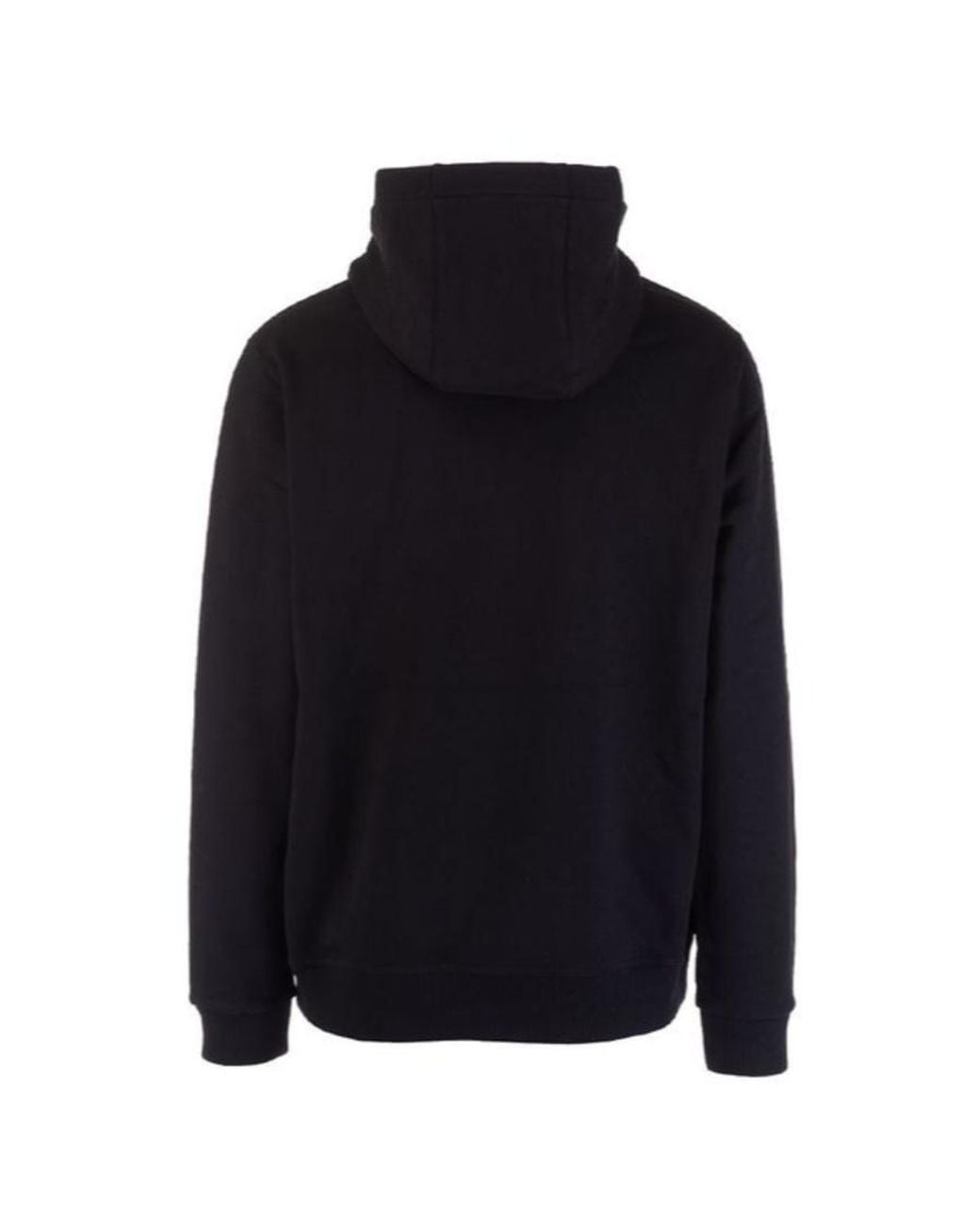 Burberry Blue Location-Print Drawstring Hoodie for men