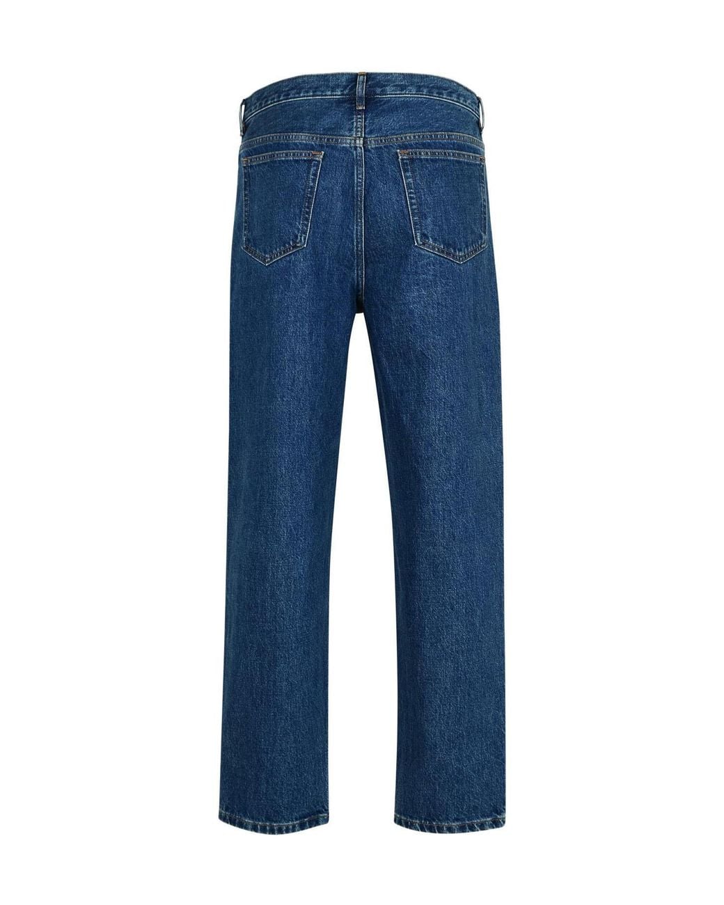 A.P.C. Blue Straight-Leg Slim-Cut Jeans for men
