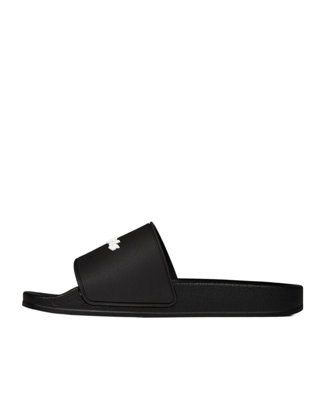 Palm Angels Black Monogram Pool Slider