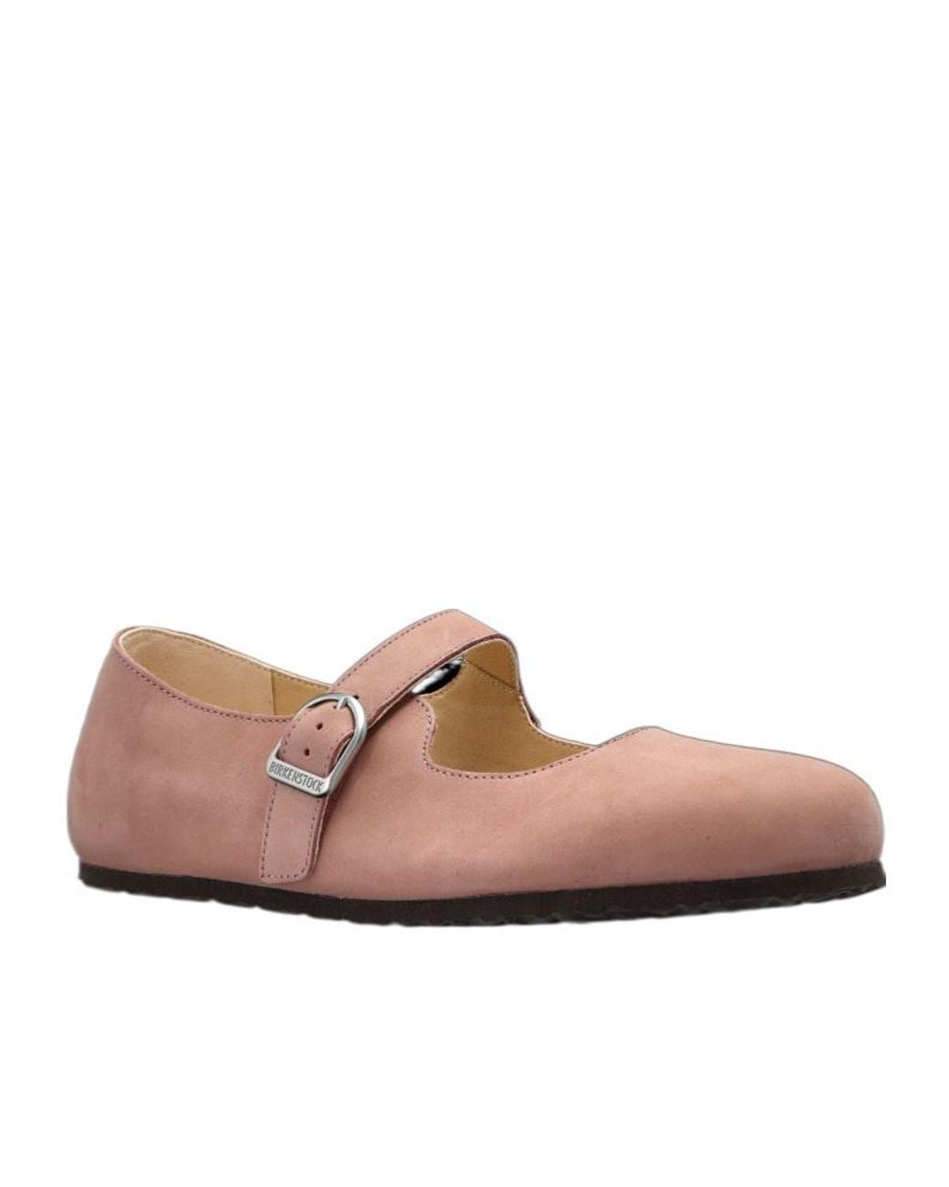 Birkenstock Pink Santan Clarita Flat Shoes