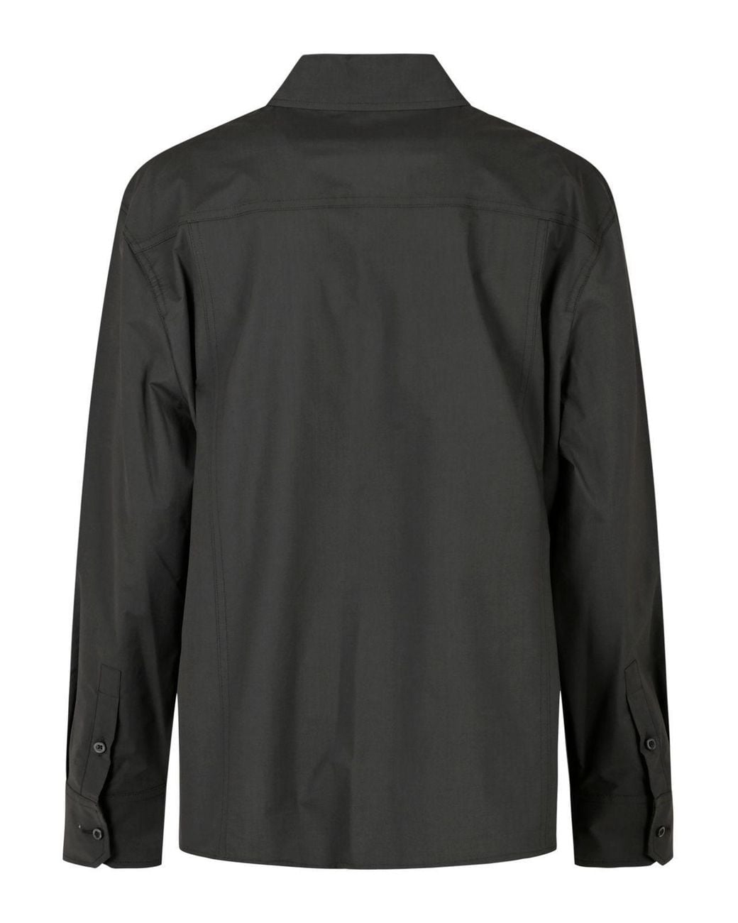 Peserico Black Classic Button-Up Shirt