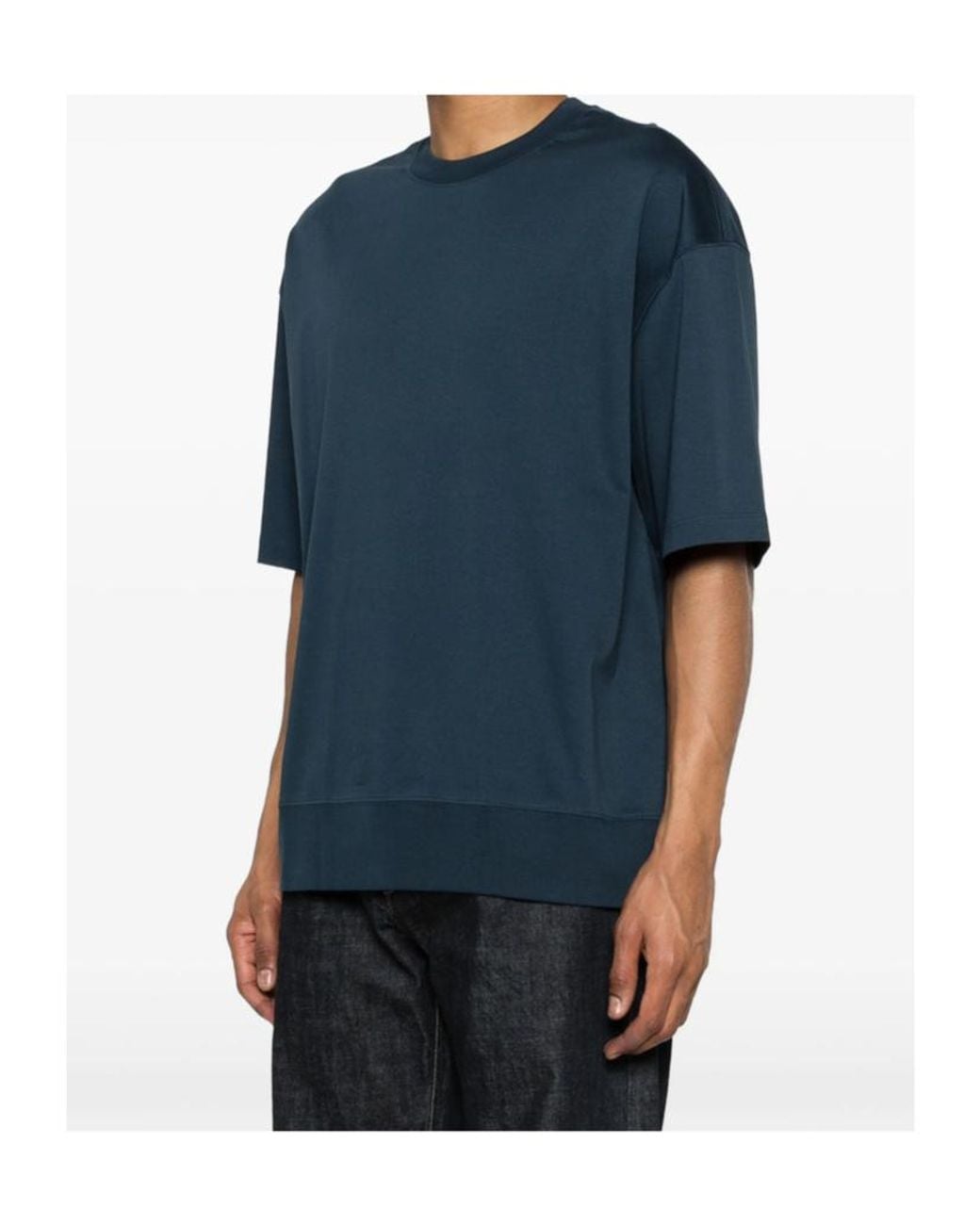 Calvin Klein Blue Stone Crew-Neck T-Shirt for men