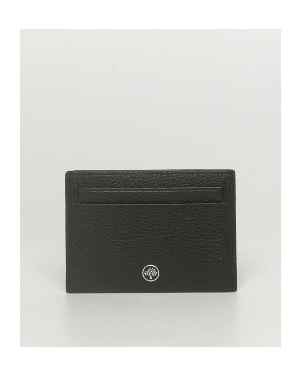 Mulberry Black Small Classic Logo-Printed Cardholder for men