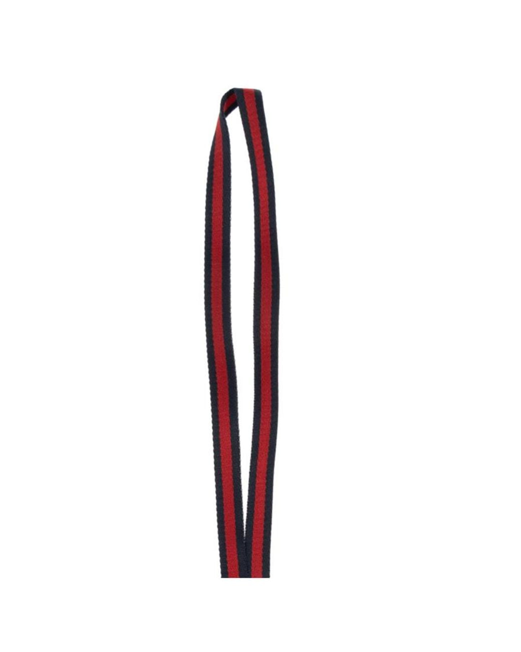 Gucci White Id-Plaque Keyring for men