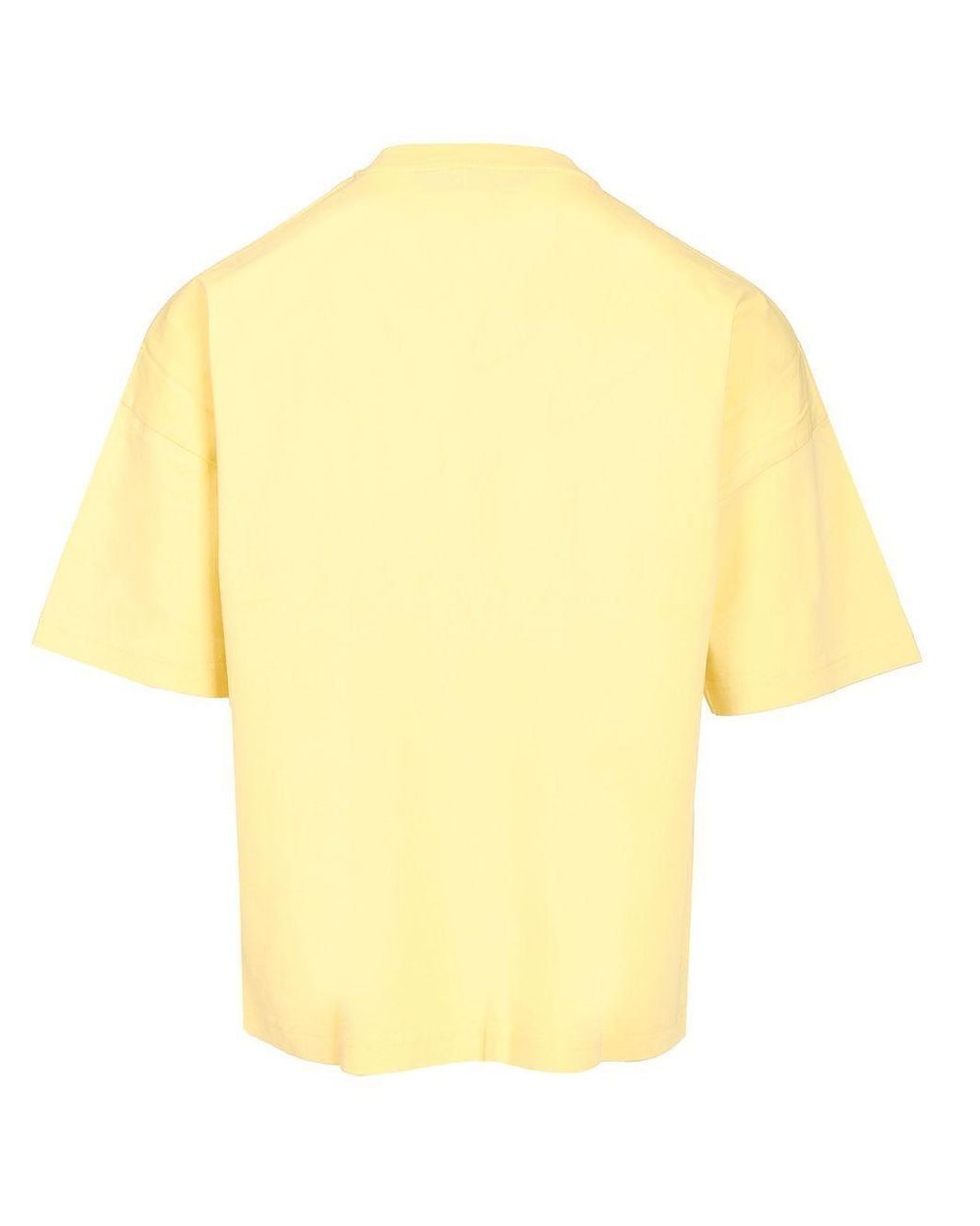 Palm Angels Yellow Short-Sleeved T-Shirt for men