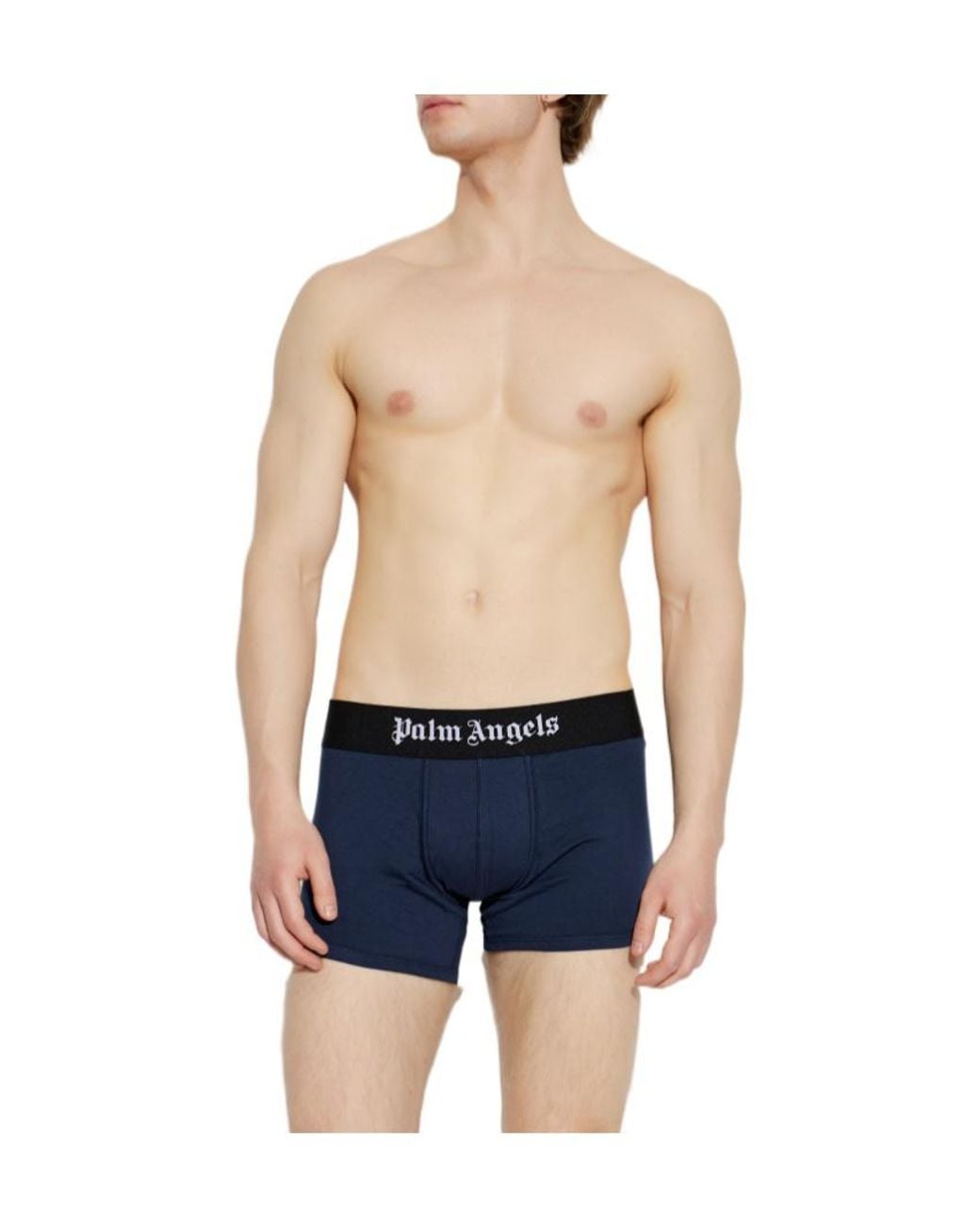 Palm Angels Blue Boxer Brief Set for men